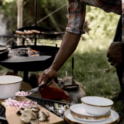 Barebones Enamel Salad Plate - Set Of 2 26 Barebones Enamel Salad Plate - Set Of 2 -Outdoor Camping Gear CKW 392 04