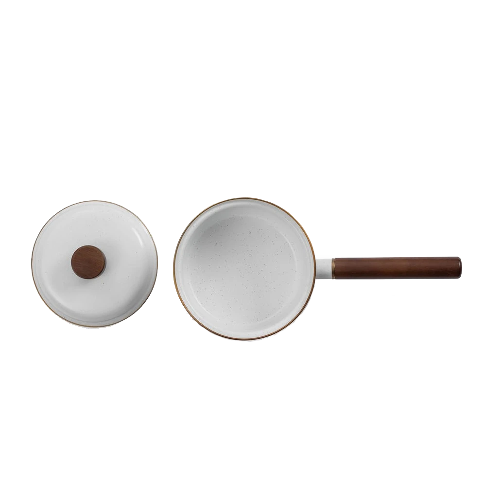 Barebones Enamel Saucepan 8 Barebones Enamel Saucepan - Image 6