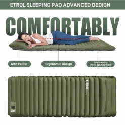 Etrol Fugu Airsleeping Pad -Outdoor Camping Gear CQD 1 Be 03