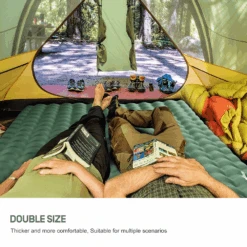 Etrol Whale Double Inflatable Sleeping Pad -Outdoor Camping Gear CQD 2 Be 06