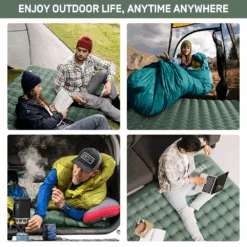 Etrol Whale Double Inflatable Sleeping Pad -Outdoor Camping Gear CQD 2 Be 07