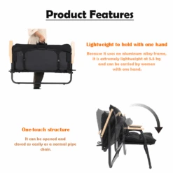 DoD Good Rack Sofa -Outdoor Camping Gear CS2 500 BK 5