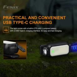 Fenix E-Lite Match CA18 & Everlight 2835 LED Flashlight (black) -Outdoor Camping Gear E LITE BLU 9 600x600 bda3a2a3 2fbb 4470 a4f8 26ece9b48a95