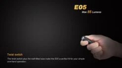 Fenix E05 XP-E2 LED Flashlight -Outdoor Camping Gear E05 9 16854 74972.1443049304