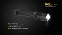 Fenix E20 XP-E2 LED Flashlight (2015 EDITION) -Outdoor Camping Gear E202015 3 E 79987 52380.1443050098