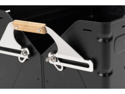 Snow Peak Stacking Shelf Container 50 Black Limited Edition -Outdoor Camping Gear FES 038 BK switch4 515Wx515H