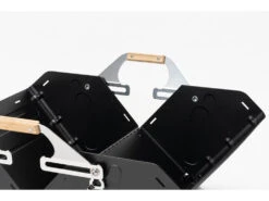 Snow Peak Stacking Shelf Container 50 Black Limited Edition -Outdoor Camping Gear FES 038 BK switch7 515Wx515H