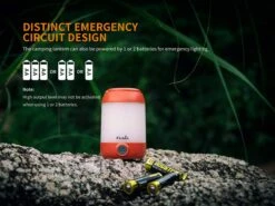 Fenix CL23 Camping Lantern Fresh Green -Outdoor Camping Gear Fenix CL23 Lantern Emergency Batteries