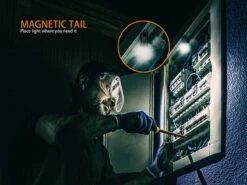 Fenix E18R XP-L Hi Led Flashlight Black 750 Lumen -Outdoor Camping Gear Fenix E18R EDC Flashlight magnetic tail