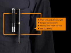 Fenix ` V2.0 LED Penlight With UV Lighting -Outdoor Camping Gear Fenix LD02 3