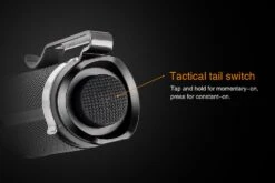 Fenix PD25 XP-L LED Flashlight Black -Outdoor Camping Gear Fenix PD25 Flashlight Tail Switch