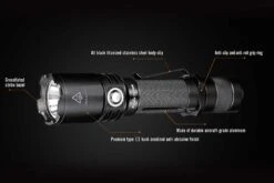 Fenix TK20R Rechargeable Tactical Flashlight -Outdoor Camping Gear Fenix TK20R Flashlight features