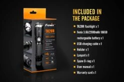 Fenix TK20R Rechargeable Tactical Flashlight -Outdoor Camping Gear Fenix TK20R Flashlight included