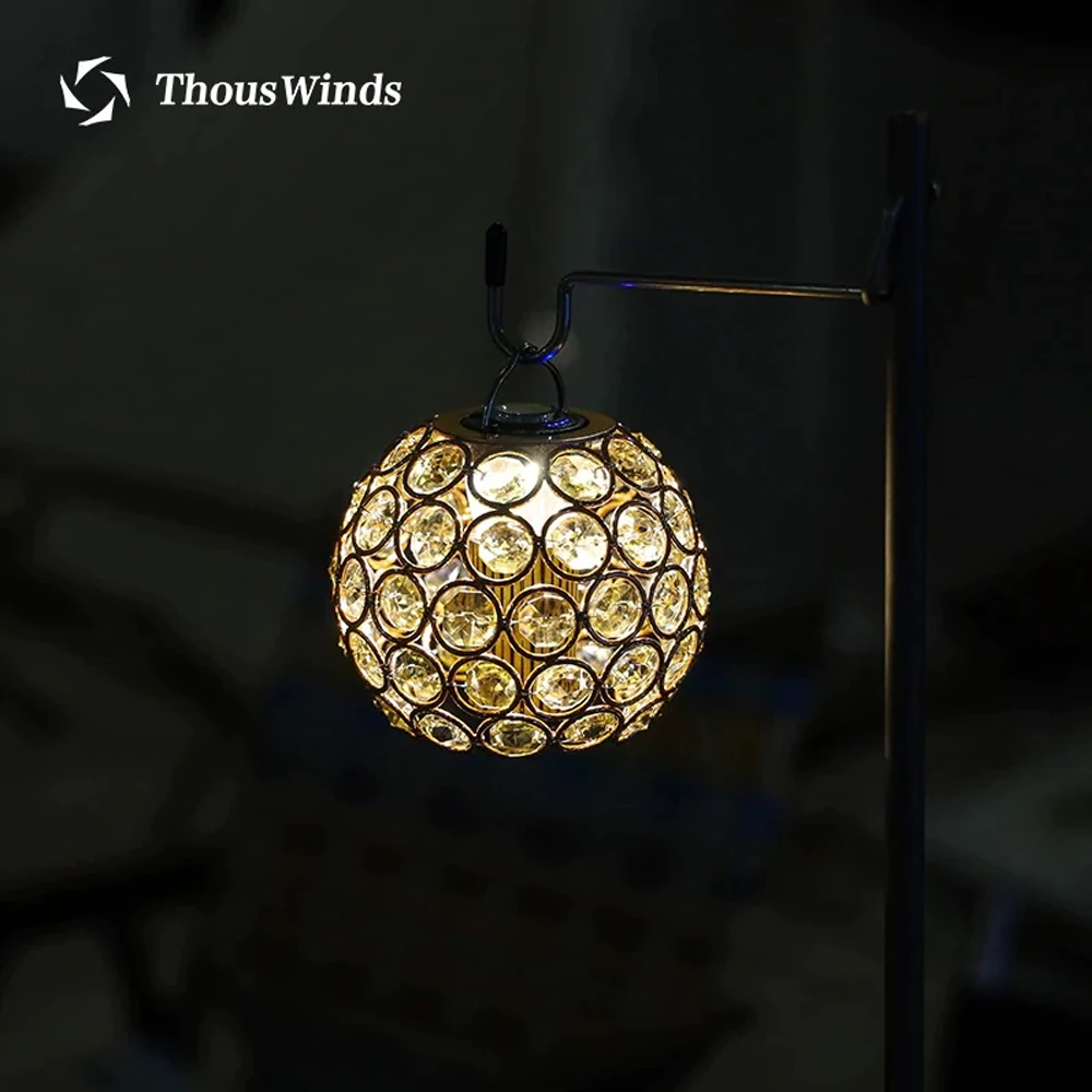 Thous Winds Goal Zero LED Light Crystal Ball Lampshade 8 Thous Winds Goal Zero LED Light Crystal Ball Lampshade - Image 6