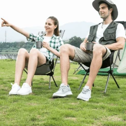 Hewolf Space Large Aluminum Alloy Foldable Chair -Outdoor Camping Gear HW J2049 BLK 4 b55b6c52 68c8 4749 b3f6 dc43675ddbb7