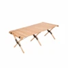 Hewolf Foldable Large Wooden Egg Roll Table -Outdoor Camping Gear HW J2097 08