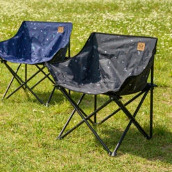 KZM Monogram Hygee Chair Black -Outdoor Camping Gear K20T1C018BK 3 600x600 7136d1fa 7cc1 48fc ad53 632c2b5b5223