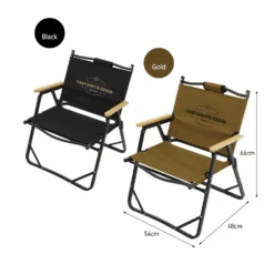 KZM Castanets Chair -Outdoor Camping Gear K20T1C026GD 3