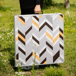 KZM Connect Wide 2 Folding Table -Outdoor Camping Gear K20T3U001 10 600x600 d482e561 7f14 4e8a 93e5 6d859317f77f