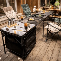 KZM Union Iron Mesh Cabinet 2 Folding Table 12 KZM Union Iron Mesh Cabinet 2 Folding Table -Outdoor Camping Gear K20T3U004 5 600x600 fa5f8b1a 7e53 440c a693 7a5e3b08ebcf