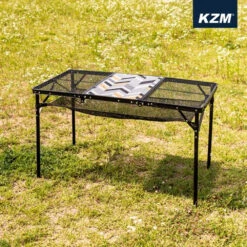KZM Union Iron Mesh 3 Folding Table -Outdoor Camping Gear K20T3U005 4