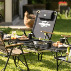 KZM Union Iron Mesh Low BBQ Table -Outdoor Camping Gear K20T3U006 6 600x600 dff9d284 d499 4881 b789 52211f8a4aa7
