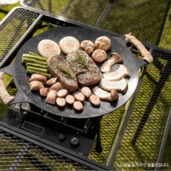 KZM Union Iron BBQ Plate 16 KZM Union Iron BBQ Plate -Outdoor Camping Gear K20T3U011 8 600x600 17821ea4 201d 4c70 9749 d6e9b144c266