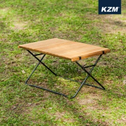 KZM Winsome Wood Roll Up Table -Outdoor Camping Gear K20T3U014 1000 5 600x600 ce377654 eef3 4a90 9194 0021887019fb