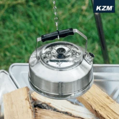KZM Stainless Steel Kettle 0.8L -Outdoor Camping Gear K21T3K08 04