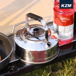 KZM Stainless Steel Kettle 0.8L -Outdoor Camping Gear K21T3K08 05