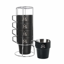 KZM NEW Black Mug 5P -Outdoor Camping Gear K8T3K004 4