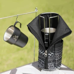 KZM NEW Black Mug 5P -Outdoor Camping Gear K8T3K004 6 600x600 de09155b 1607 4581 9ec8 a44bf954e0f8