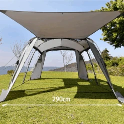 KZM Tribus Tunnel Tent -Outdoor Camping Gear K9T3T002 5