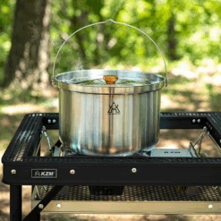 KZM Iron Mesh Cabinet Kitchen Table II -Outdoor Camping Gear K9T3U004 7 600x600 ef6749a3 c2a3 4223 b2b6 37126a639cd3