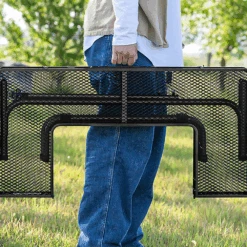 KZM Iron Mesh Fireplace Table II -Outdoor Camping Gear K9T3U012 9