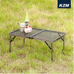 KZM Iron Mesh Picnic Table 18 KZM Iron Mesh Picnic Table -Outdoor Camping Gear K9T3U013 2