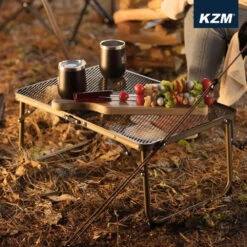 KZM Iron Mesh Picnic Table 19 KZM Iron Mesh Picnic Table -Outdoor Camping Gear K9T3U013 3