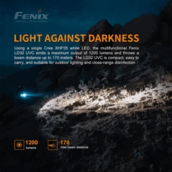 Fenix LD32 UVC XHP 35 HI And 10mW UVC LED Flashlight Black -Outdoor Camping Gear LD32 9 600x600 0461fdd0 8659 4a0e a455 e16fb090fd4c