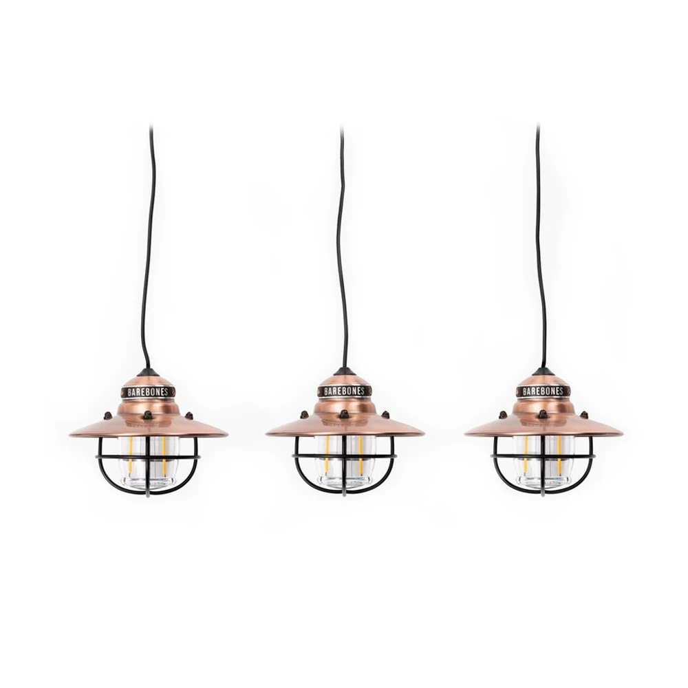Barebones Edison String Lights Copper 3 Barebones Edison String Lights Copper