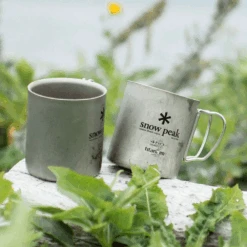 Snow Peak Titanium Double Wall Cup 450ml 9 Snow Peak Titanium Double Wall Cup 450ml -Outdoor Camping Gear LP 450