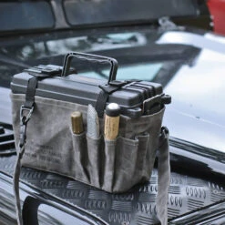 Post General Waxed Canvas Ammo Tool Box -Outdoor Camping Gear Life 06 82eb84f7 0faf 4bbf b383 1289d94901db