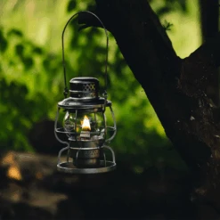 Thous Winds Railroad Kerosene Lamp Vintage Silver -Outdoor Camping Gear Lp2