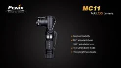Fenix MC11 Anglelight Black Upgraded Version 155 Lumens -Outdoor Camping Gear MC11 3 71839 58210.1443047020