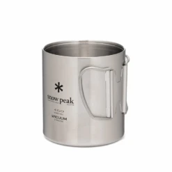 Snow Peak Stainless Vacuum Double Wall 450 Mug -Outdoor Camping Gear MG 214 04