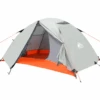 Hewolf 2 Person Double Layer Aluminum Pole Tent -Outdoor Camping Gear MON 1595 GRN 2