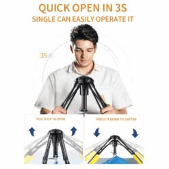 Hewolf Auto 3-4 Person Tent - Green -Outdoor Camping Gear MON 1654 GRN 10