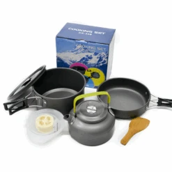 Camp Leader Camping Cookset 2-3 Person -Outdoor Camping Gear MON43 5