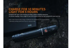 Fenix PD36R Luminus SST40 LED Flashlight Black -Outdoor Camping Gear NINE 92956.1561385658