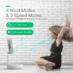 P10 Folding Retractable Camping Fan - Black -Outdoor Camping Gear P10 9 600x600 8cb14170 ba5f 4b47 a6f8 8833f0db1522