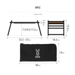 DoD Tequila Griddle -Outdoor Camping Gear Q1 870 BK 02